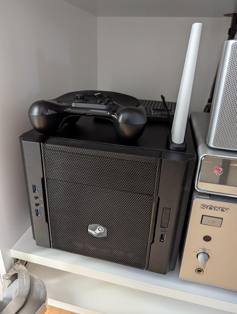 Finale Ansicht der SteamBox